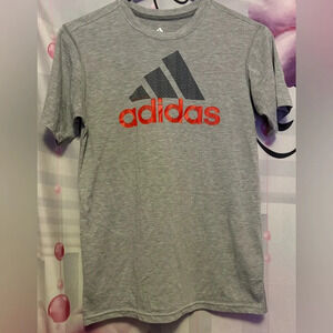 Youth Size Large Grey Adidas T Shirt